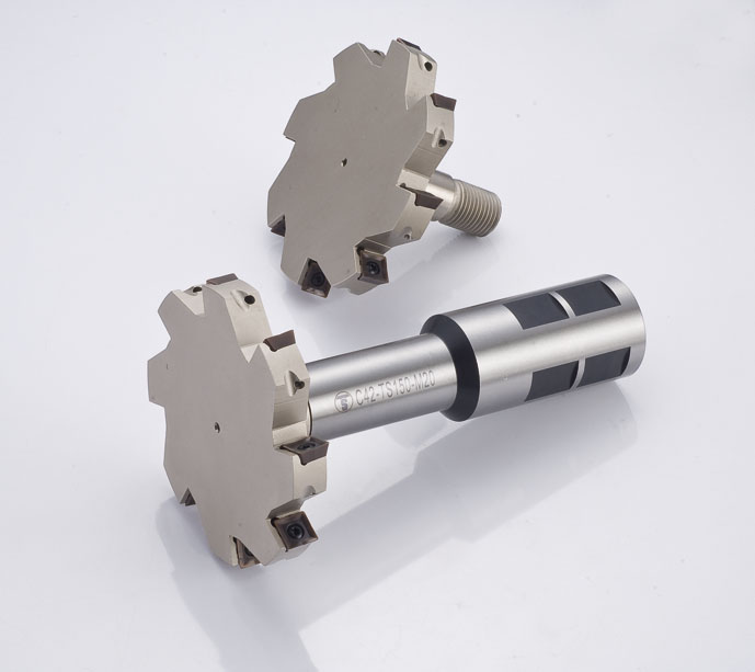 Carbide stright teeath T-slot milling cutter