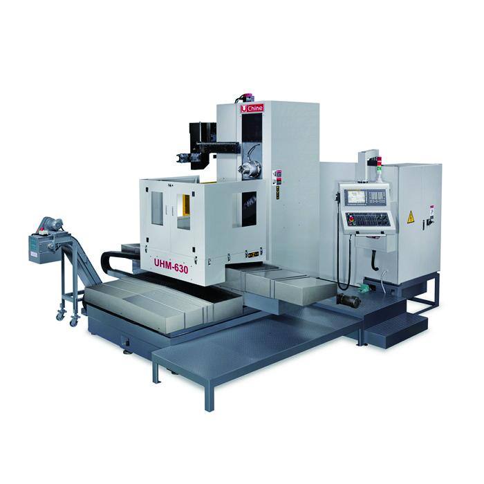 CNC Horizontal Boring & Milling Machine With Extendable Spindle (Fixed Column-Rotary Table)-UHM-630