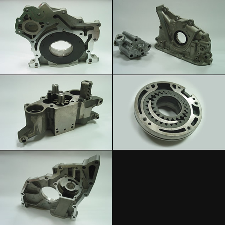 Automotive water pump and oil pump