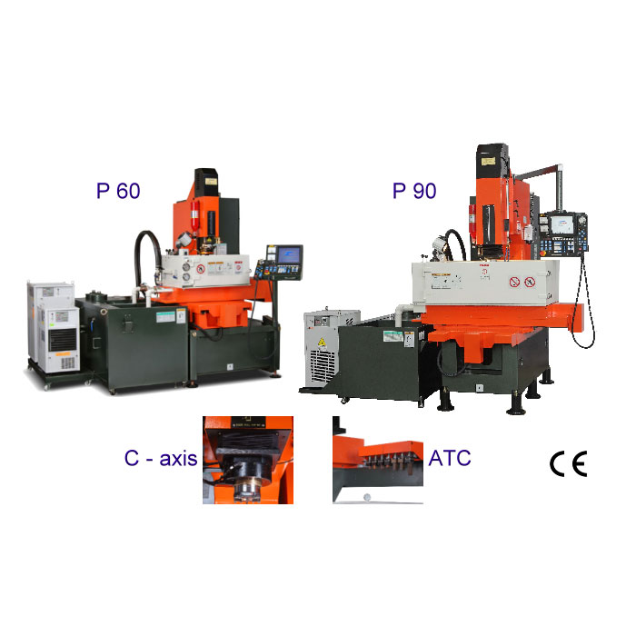 CNC 系列 - 矽粉放電油兩用放電加工機-P60 / P90