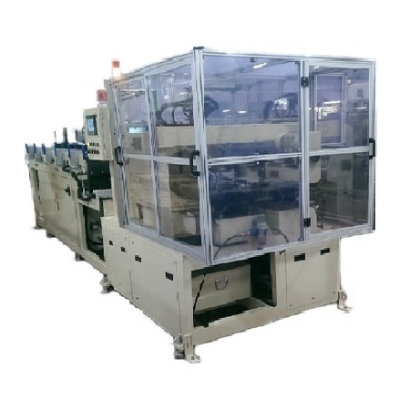 Fully Automatic tube cutting & ​double ends chamfering machine-Servo NC type