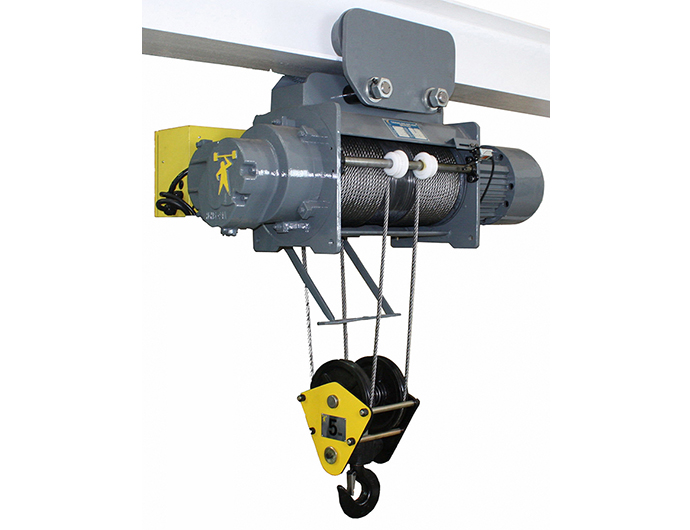 60HZ Monorail Electric Wire Rope Hoist - Dual Speed