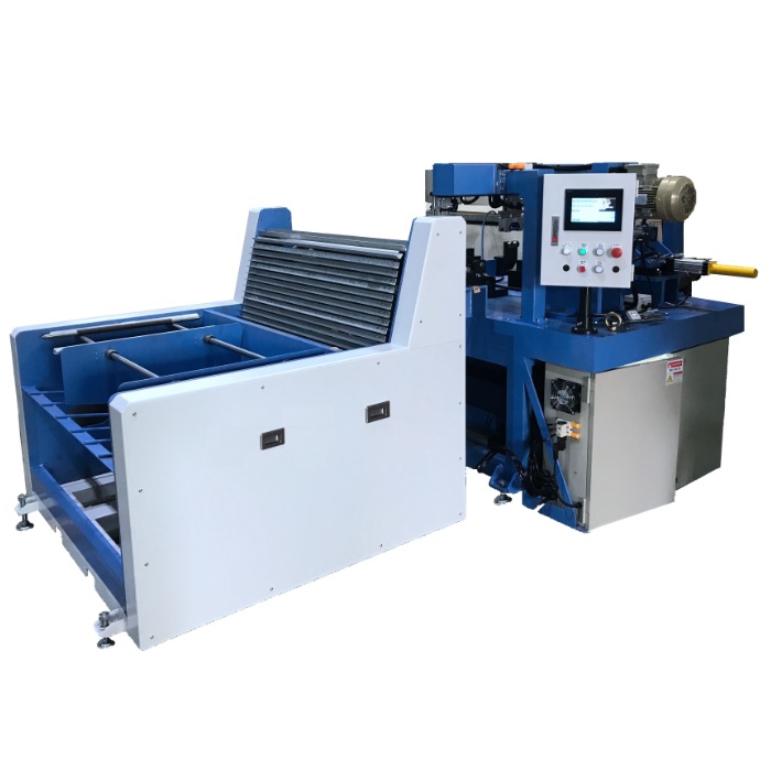 Automatic pipe Chamfering and Stamping Machine