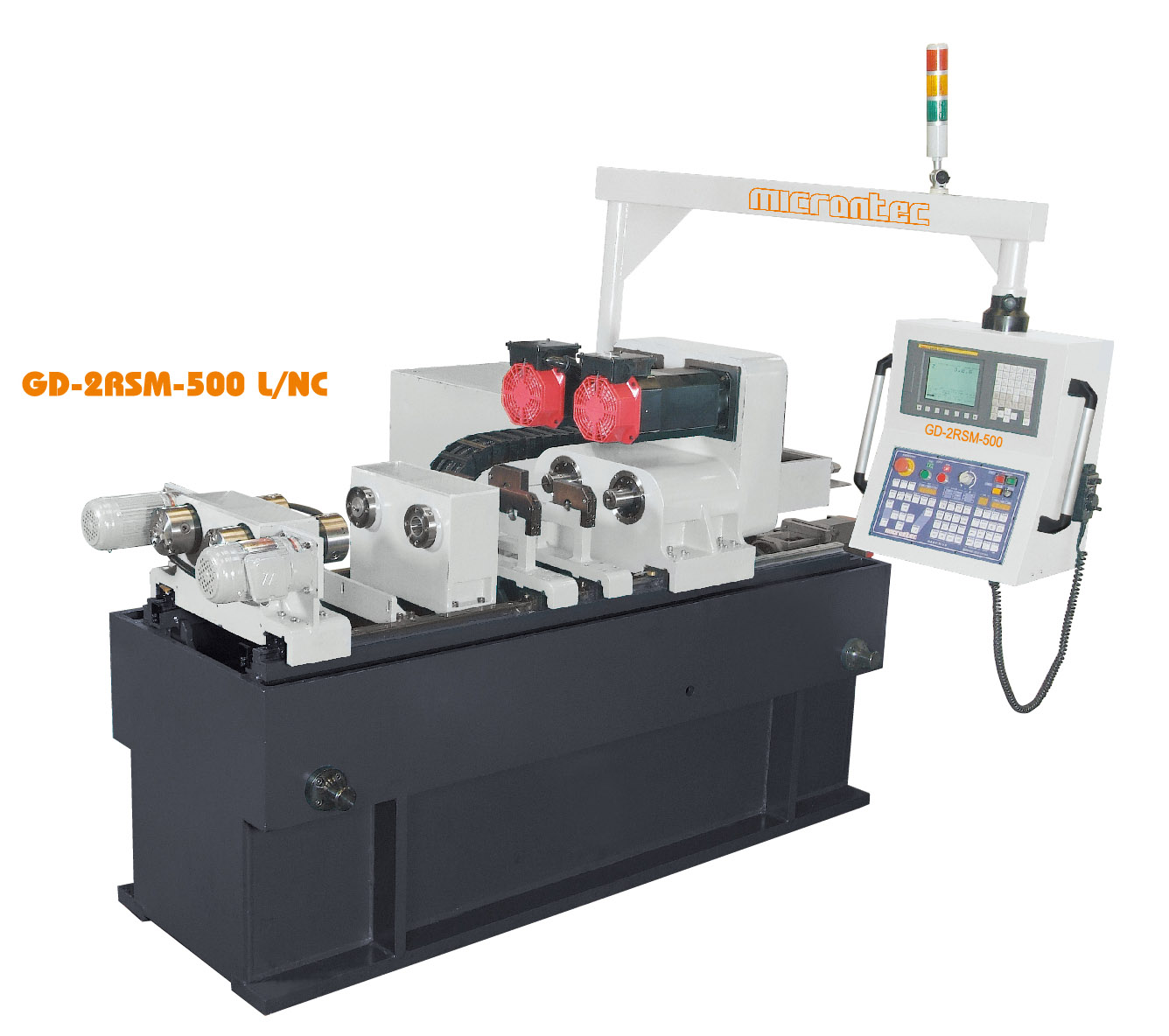 DOUBLE SPINDLE DRILLING SMALL HOLE TYPE – TAIL SEAT TURNING – CENTER OF A CIRCLE DRILLING MACHINE SY-GD-2RSM-300-L/NC