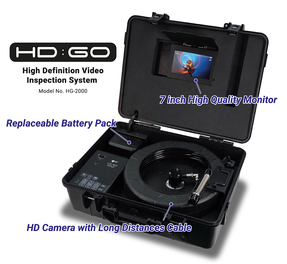 Professional High Definition Pipe Inspection System-HG2000