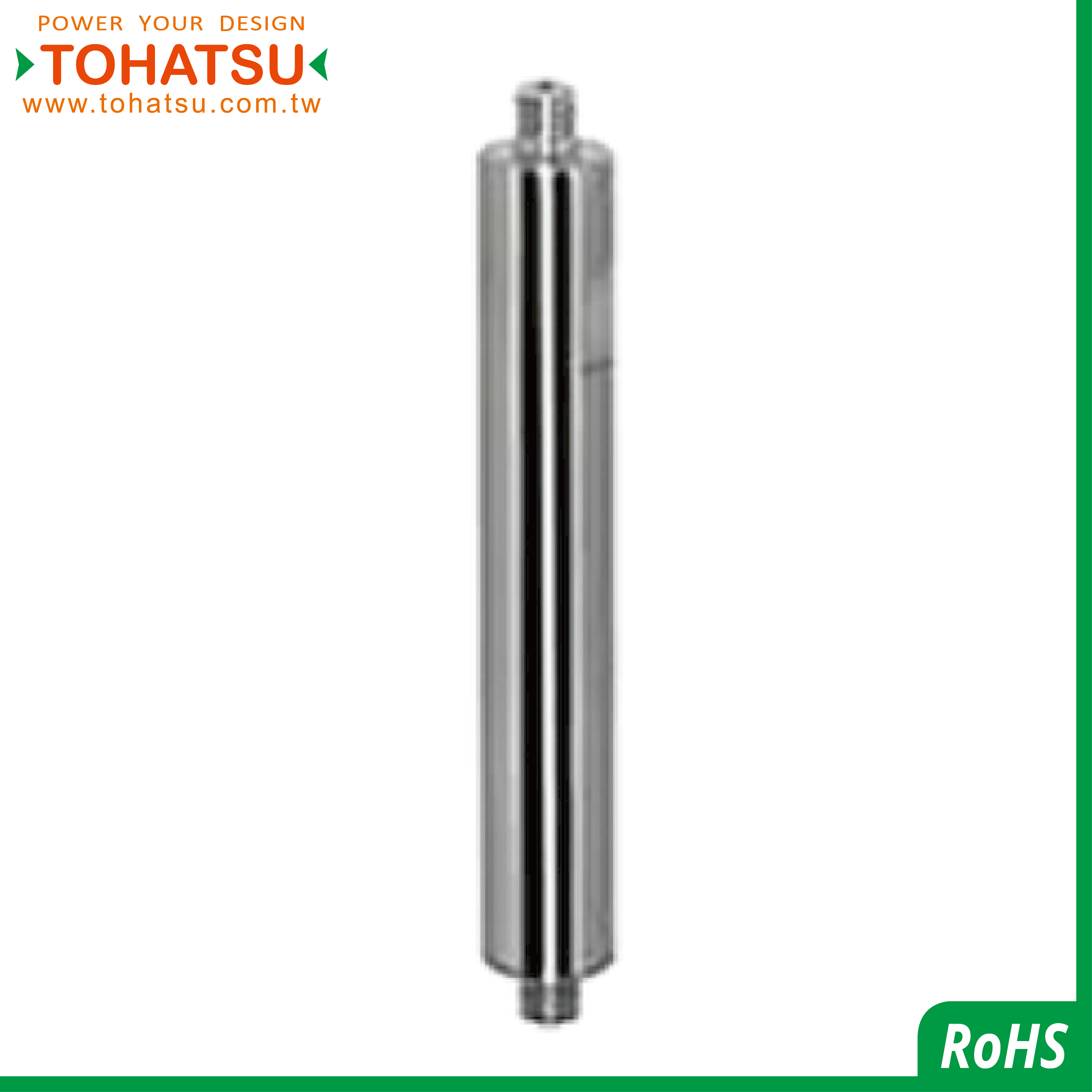 Precision Linear Shafts (Both Ends Male Thread with Wrench Flats)