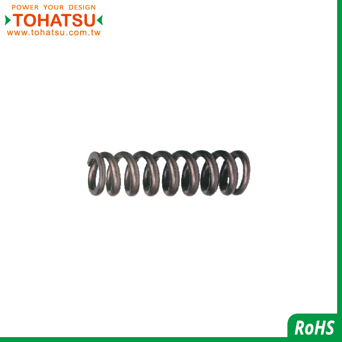 Round Wire Spring (Material: SWP, Compression 60%)