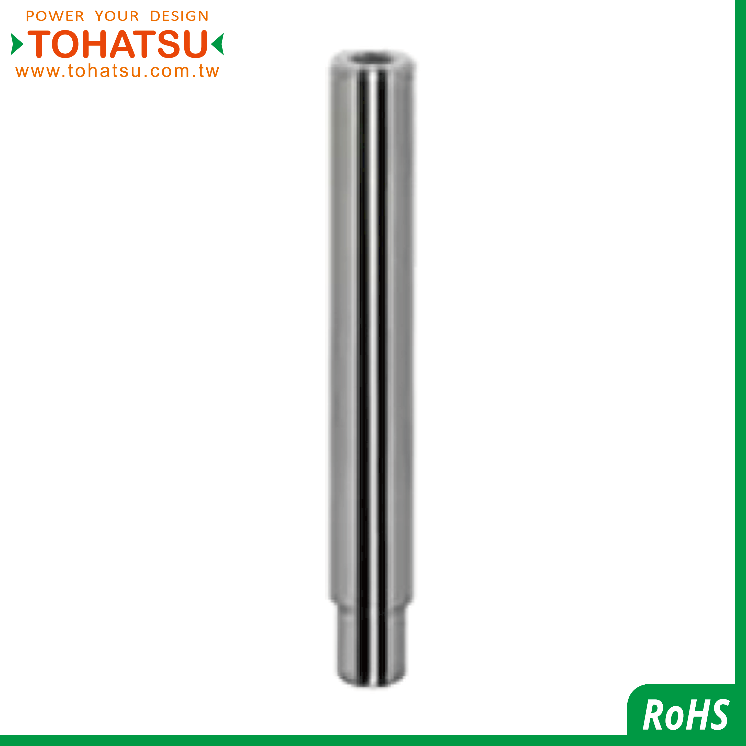 Precision Linear Shafts (One End Stepped and Female Thread)