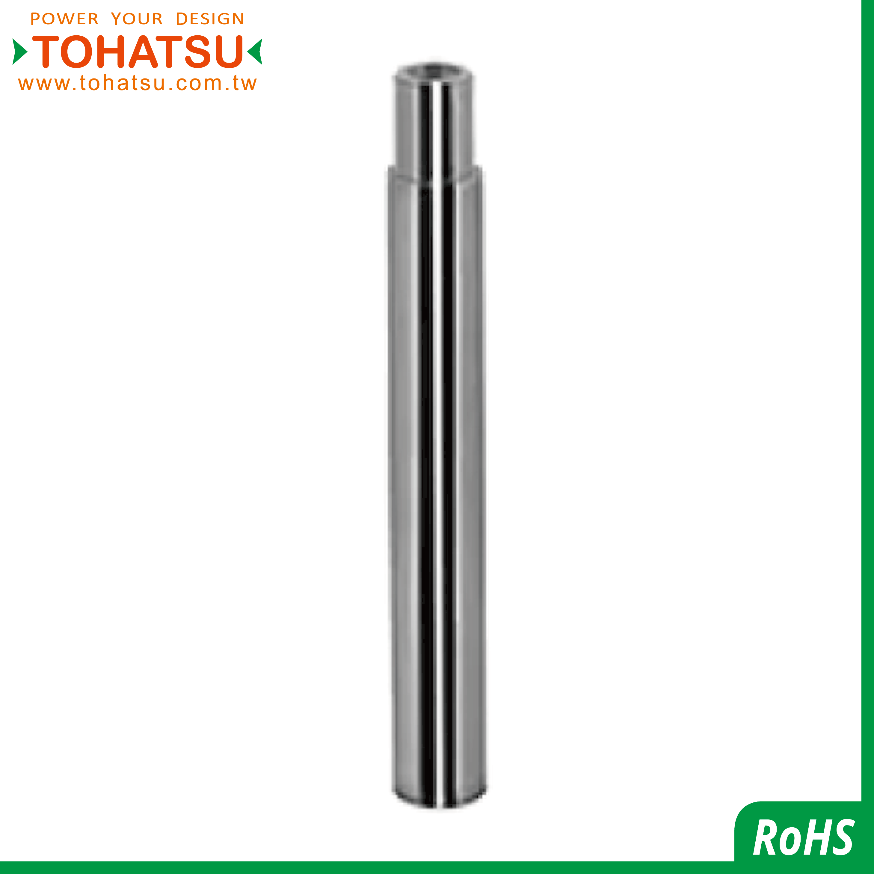 Precision Linear Shafts (One End Stepped and Female Thread)- GKS021 CRS.X SUSC.X
