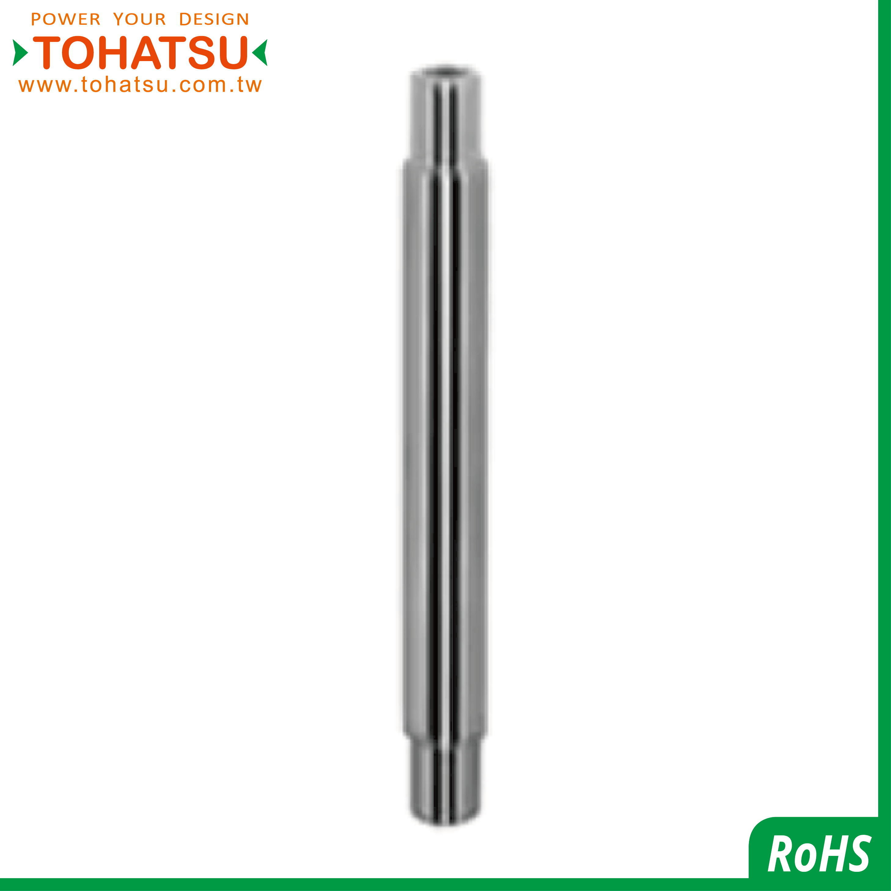 Precision Linear Shafts (Both Ends Stepped and Female Thread)