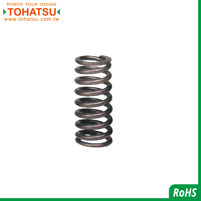 Round Wire Spring (Material: SWOSC-V, Compression 24%)