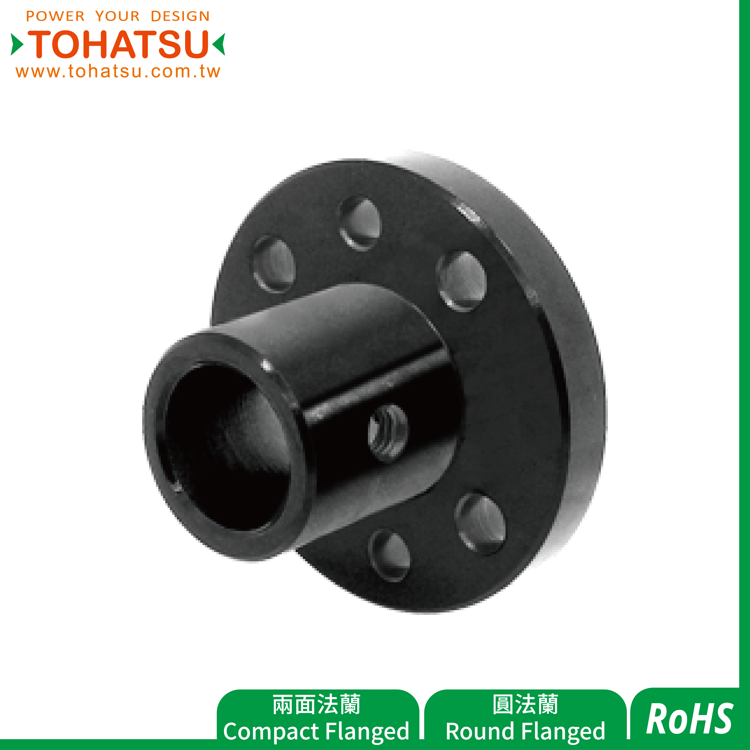 Holders for Shaft (Thicker Sleeve Type／With Dowel Holes Type)