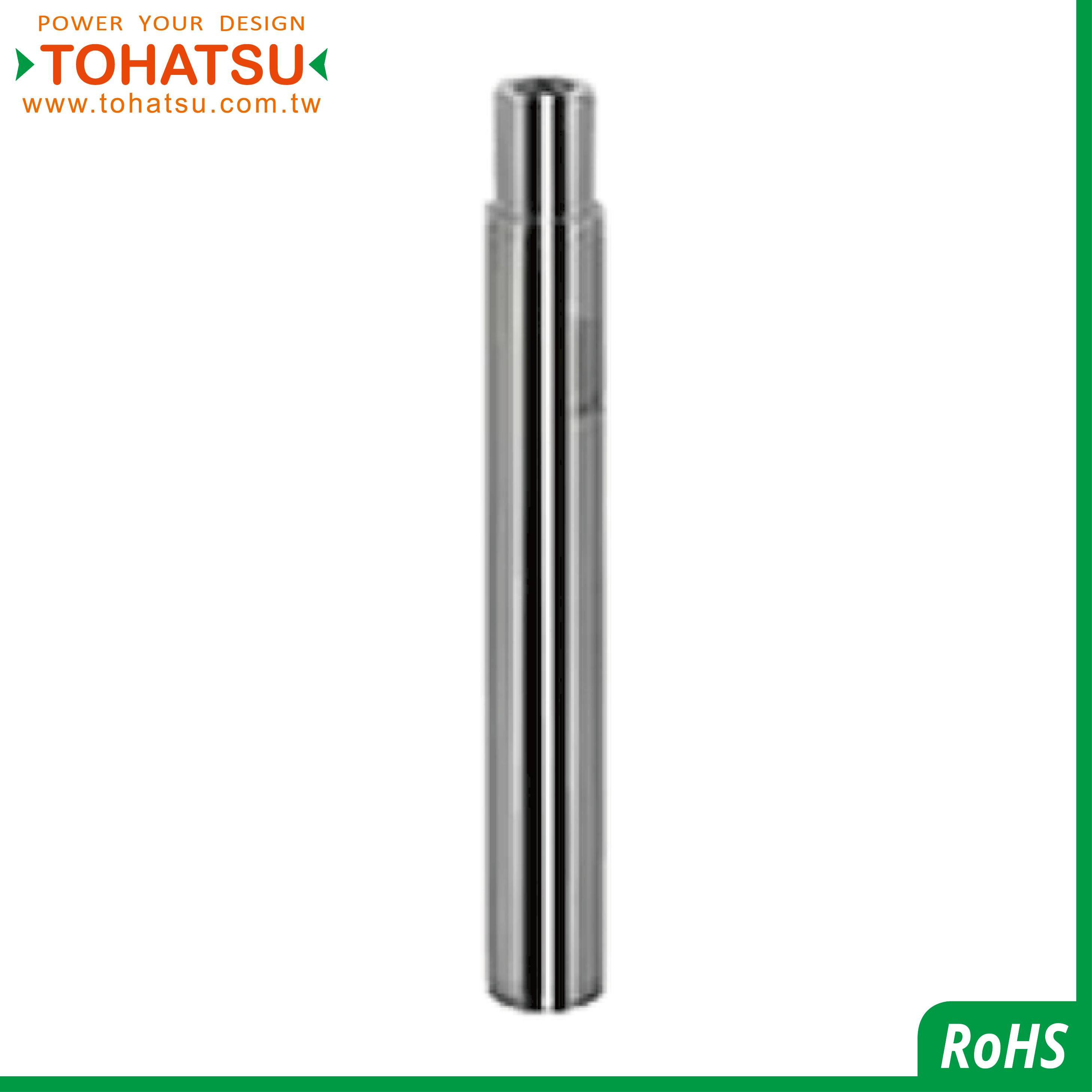 Precision Linear Shafts (One End Stepped and Female Thread with Wrench Fats)