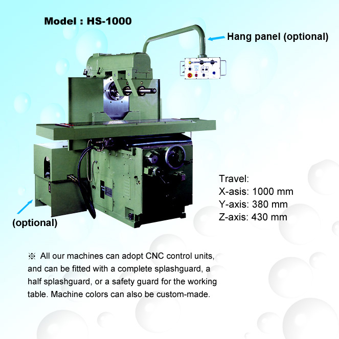  Bed-Type Horizontal Milling Machine-HS-1000