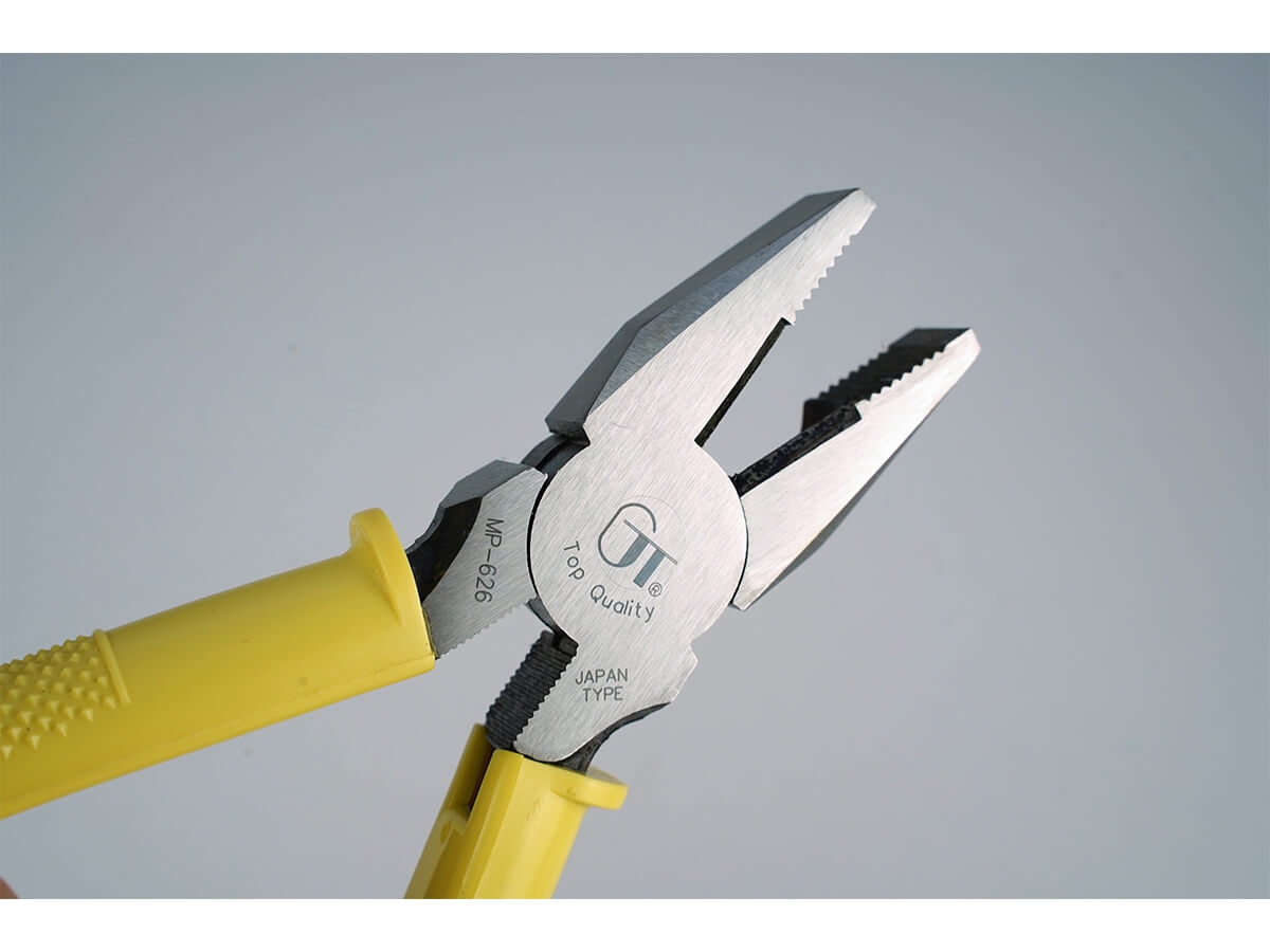 Hand Engraved Lineman Crimping Pliers 