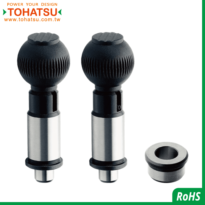 Index Plungers (material: steel) (precision type)