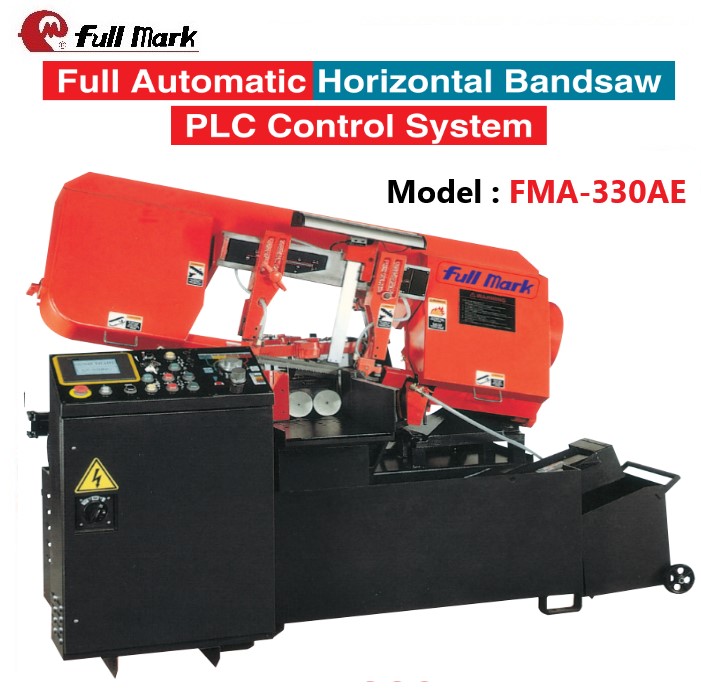 全自動臥式帶鋸PLC控制系統-FMA-250AE/330AE
