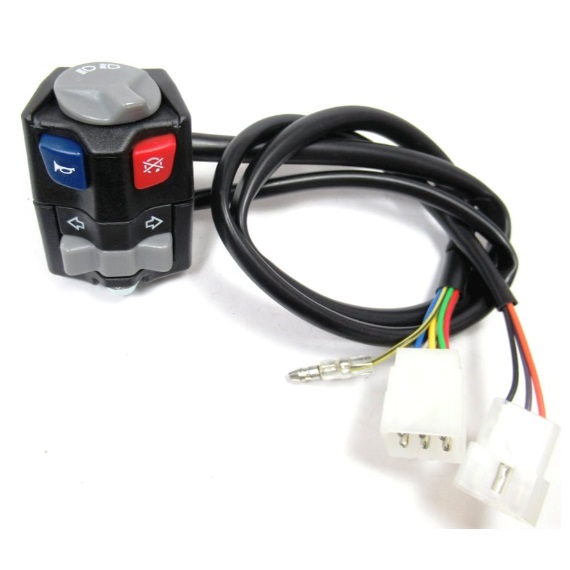 LH with horn, engine stop, headlight HI-LO, black color motorcycle handle switch for new KYM-M29KT002L