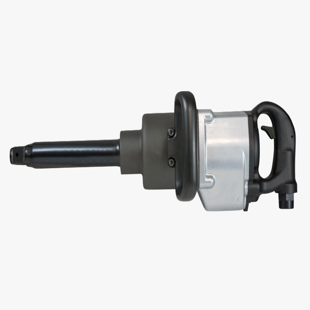 1" Aluminum Air Impact Wrench with 8'' Extension