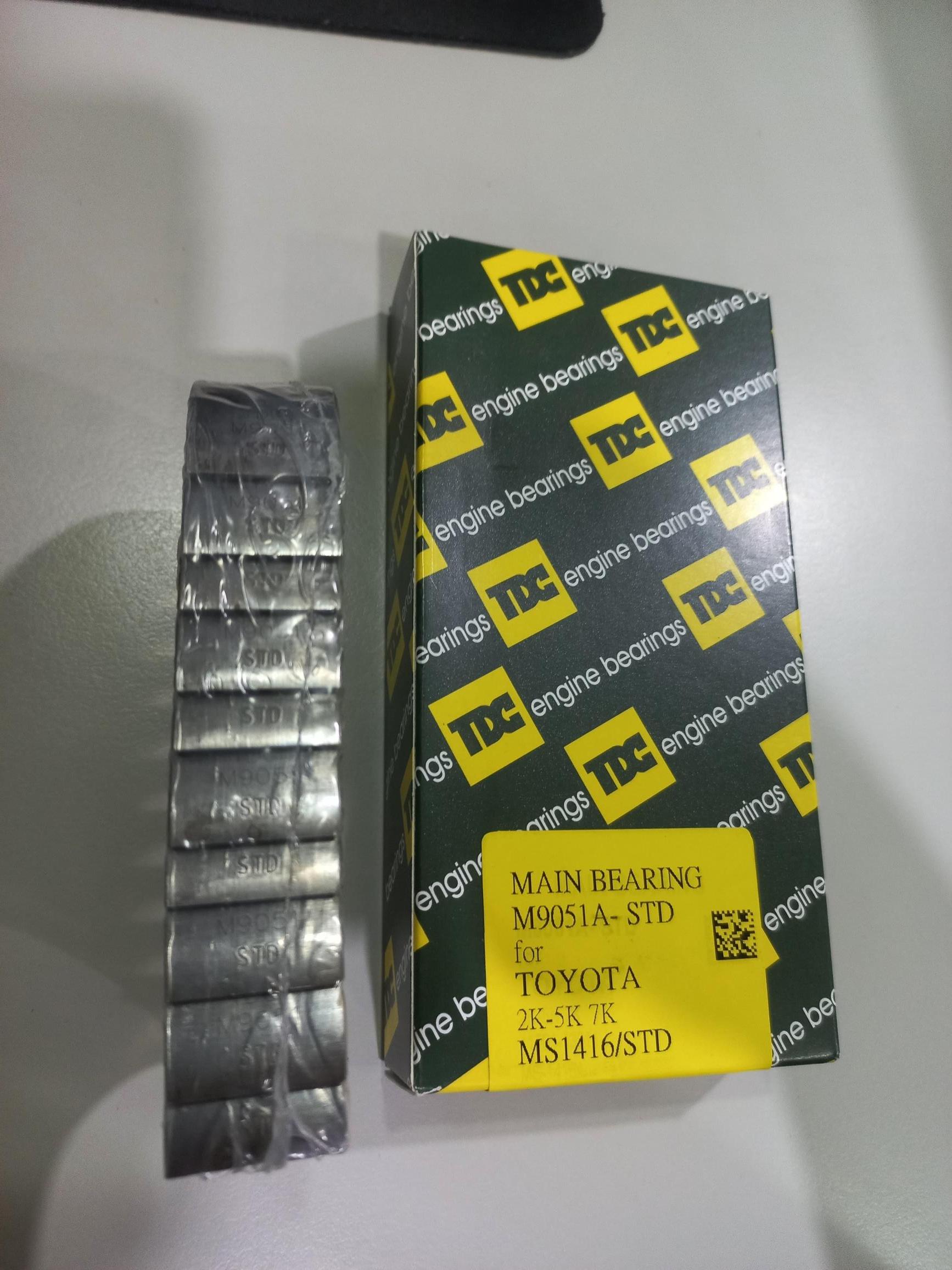 汽車軸承 MAIN BEARING FOR TOYOTA-OE:MS1416-STD-MS1416-STD