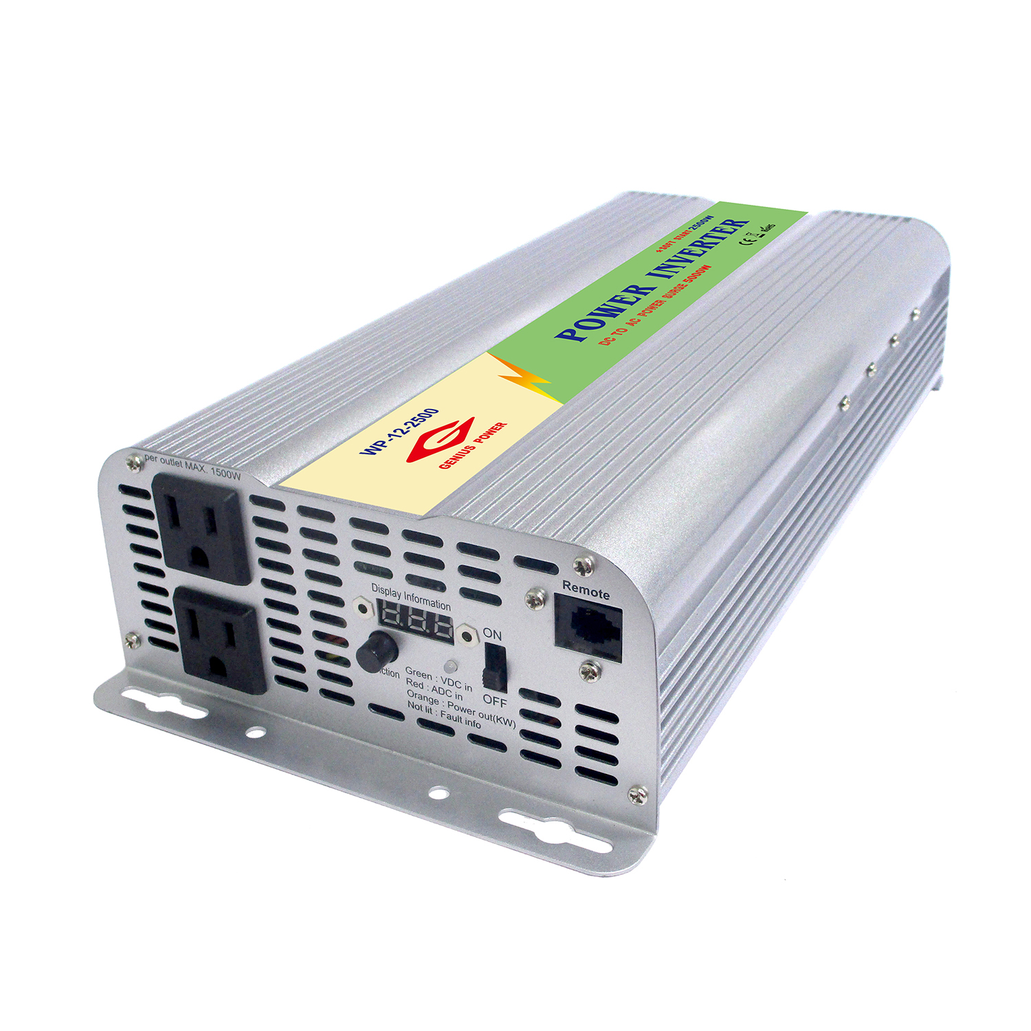 2500W 12V 24V Power Inverter-WP-12-2500