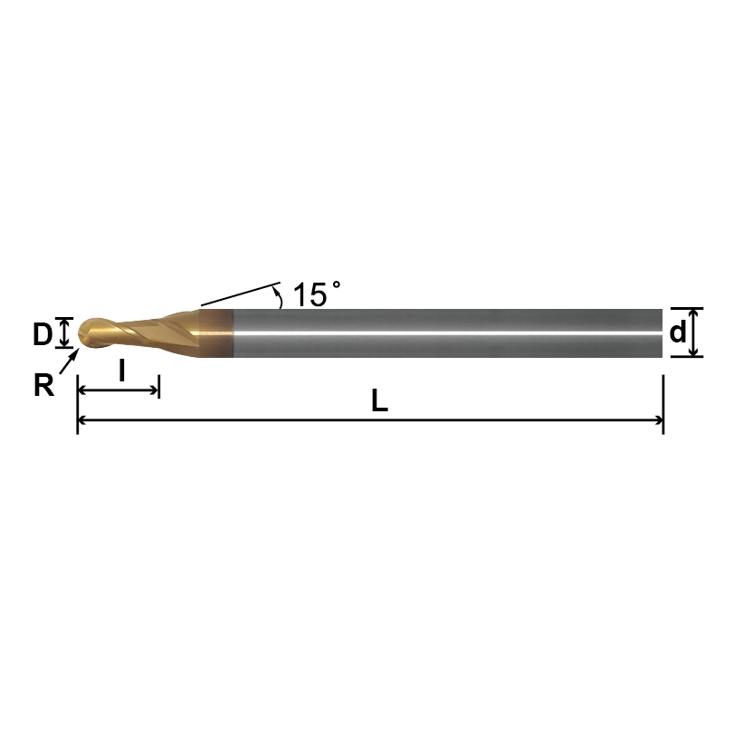 MSB2 (Ball Nose),2 Flutes MSB2 (Ball Nose),2 Flutes