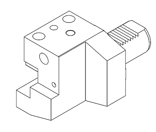 facing bar holder -VDI - Static