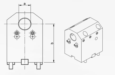 Boring bar holder -BMT - Static