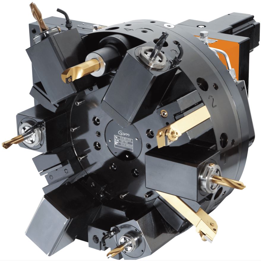 VDI／Axial mount driven turret-436.2.. series