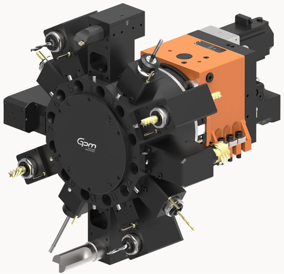 VDI／Radial mount driven turret-435.2.. series