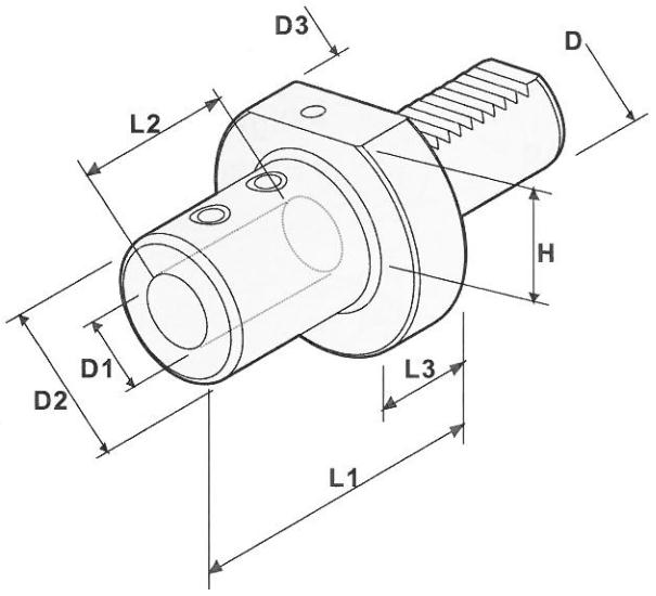 boring bar holder -VDI - Static