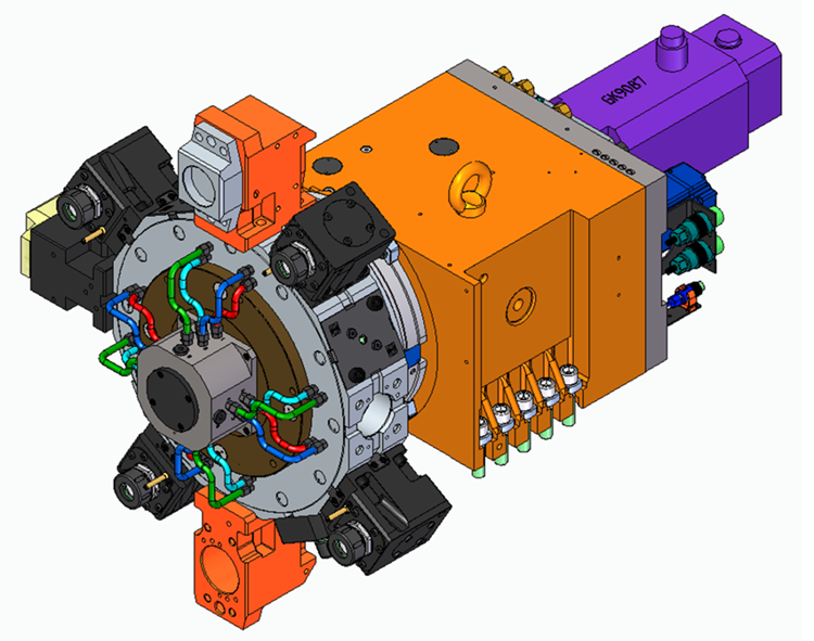 Automatic Tool Change Servo Turret-434.5.. series