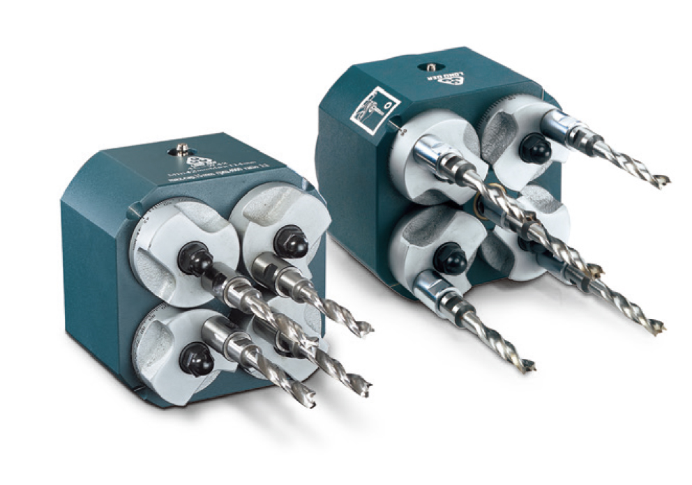 4軸調整鑽孔頭 (弧形排列型) 4軸調整鑽孔頭 (弧形排列型)