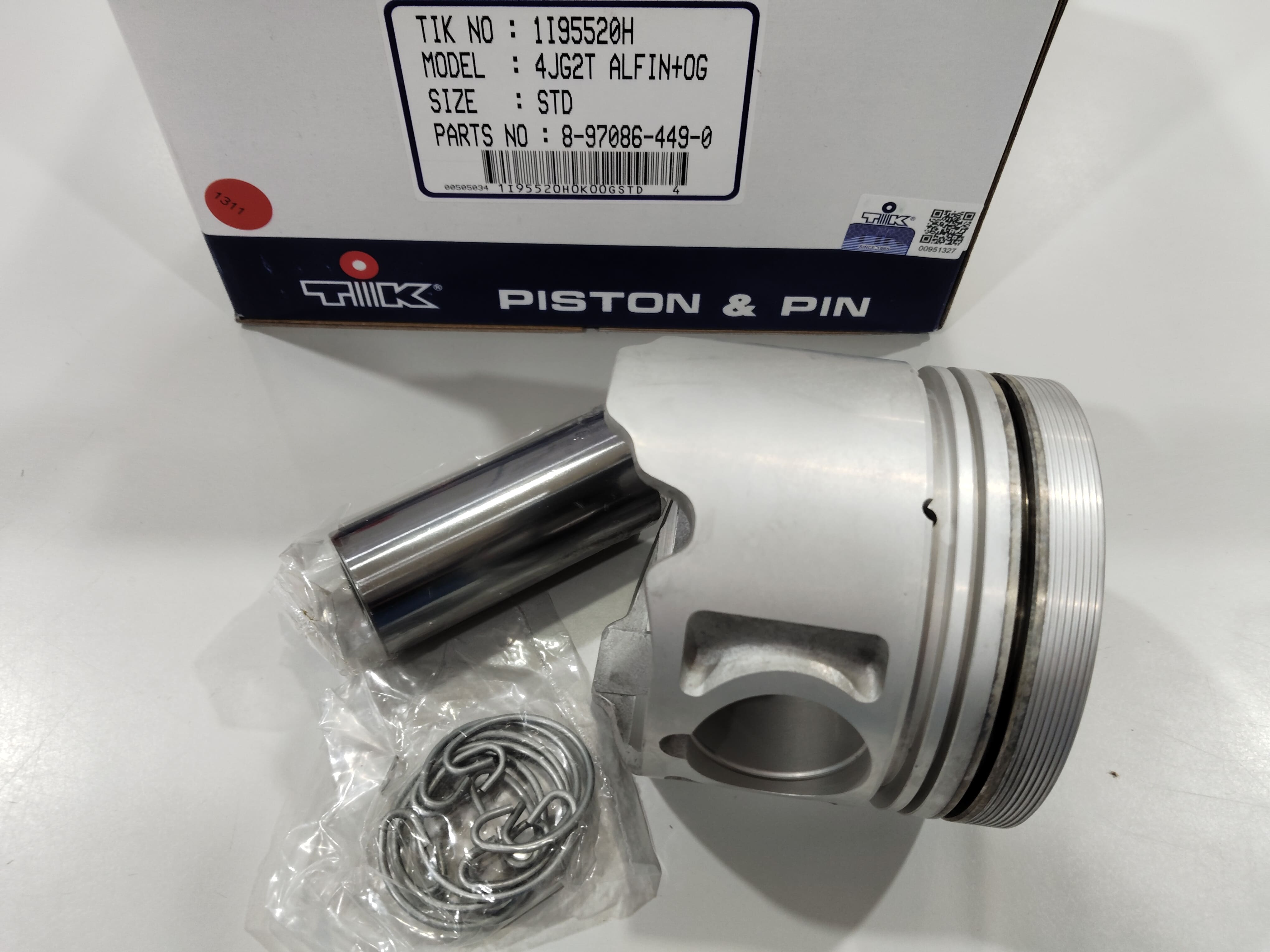 PISTON FOR ISUZU-OE:8-97086-449-0-8-97086-449-0