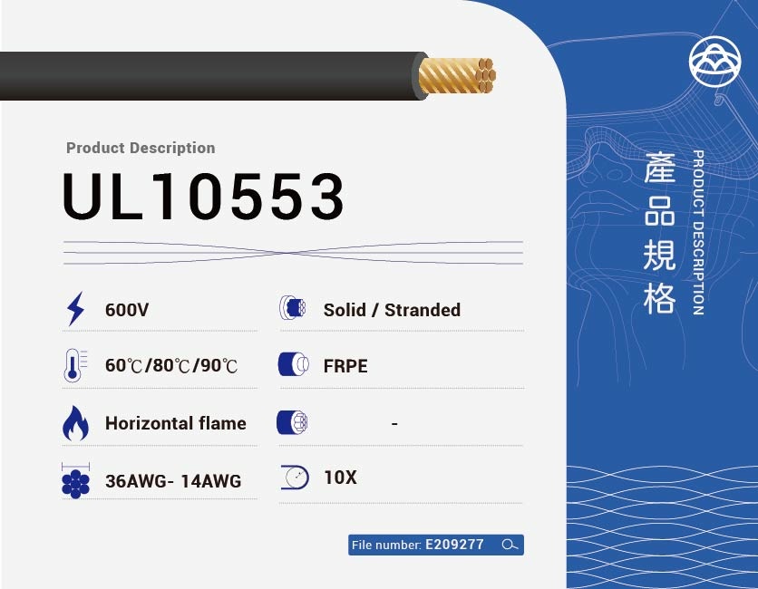 XLPE Insulated Cable – UL10533 XLPE Insulated Cable – UL10533