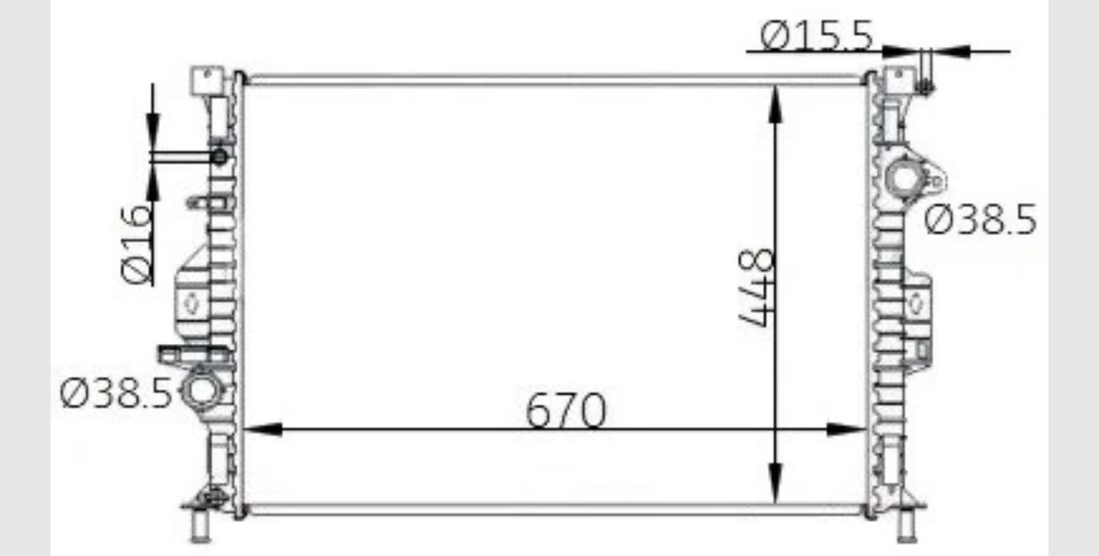 Car Radiator RVE-4803-A1-3RVOV-2908-A0-2R Car Radiator RVE-4803-A1-3RVOV-2908-A0-2R