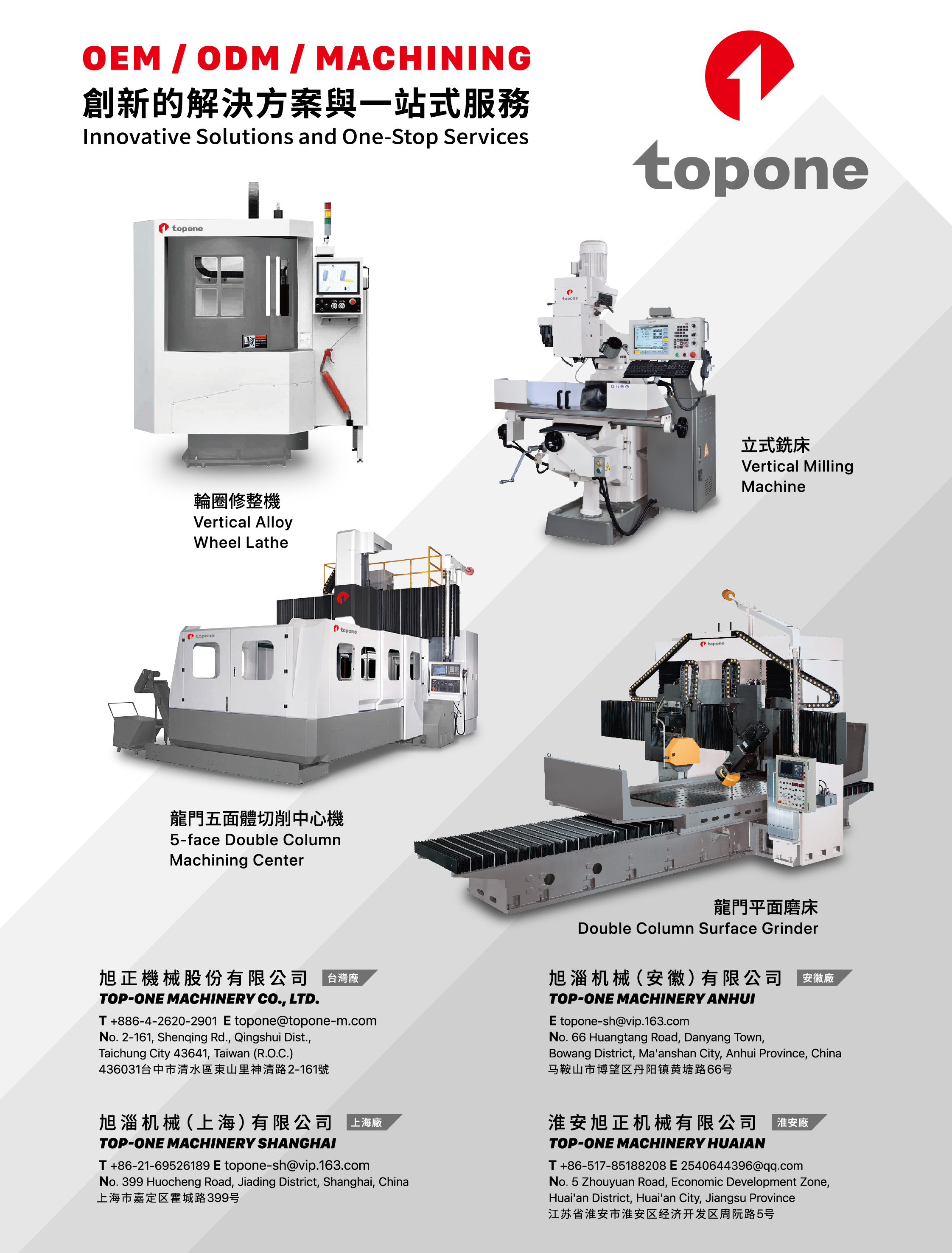 TOP-ONE MACHINERY CO., LTD.