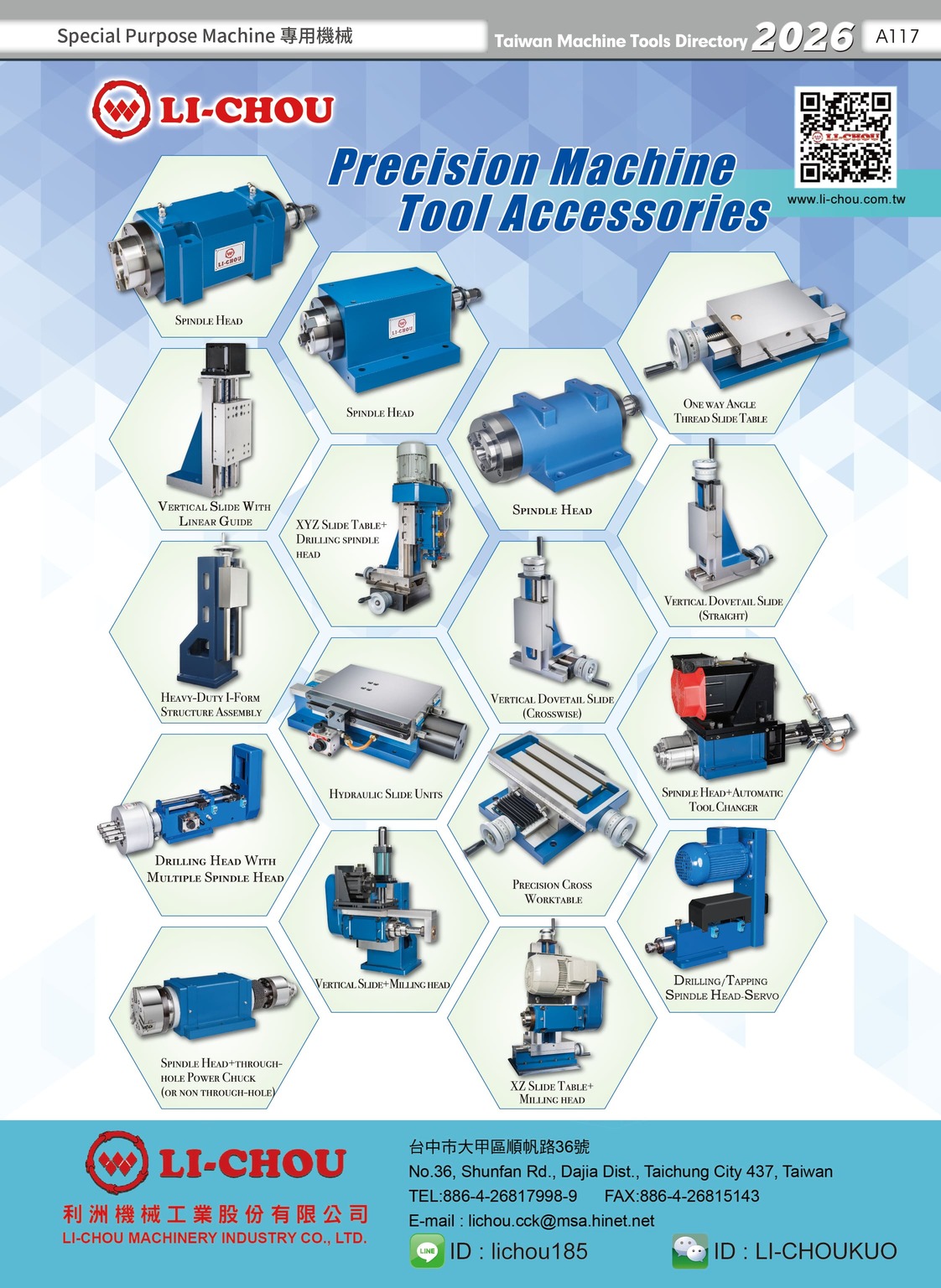 LI-CHOU MACHINERY INDUSTRY CO., LTD. LI-CHOU MACHINERY INDUSTRY CO., LTD.