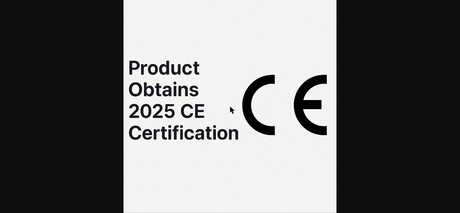 MIYANACH Products Achieve 2025 CE Certification MIYANACH Products Achieve 2025 CE Certification